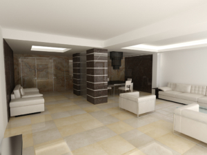 Conception 3D living room - Glamhouse