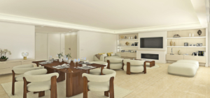 Conception 3D living room - Glamhouse